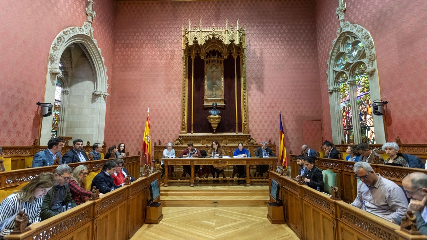 Pleno del Consell de Mallorca. (EFE)