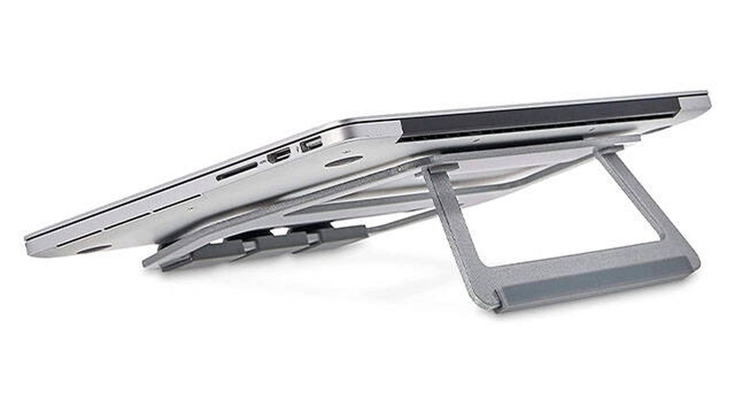 Soporte para portátil Amazon Basics plegable de aluminio