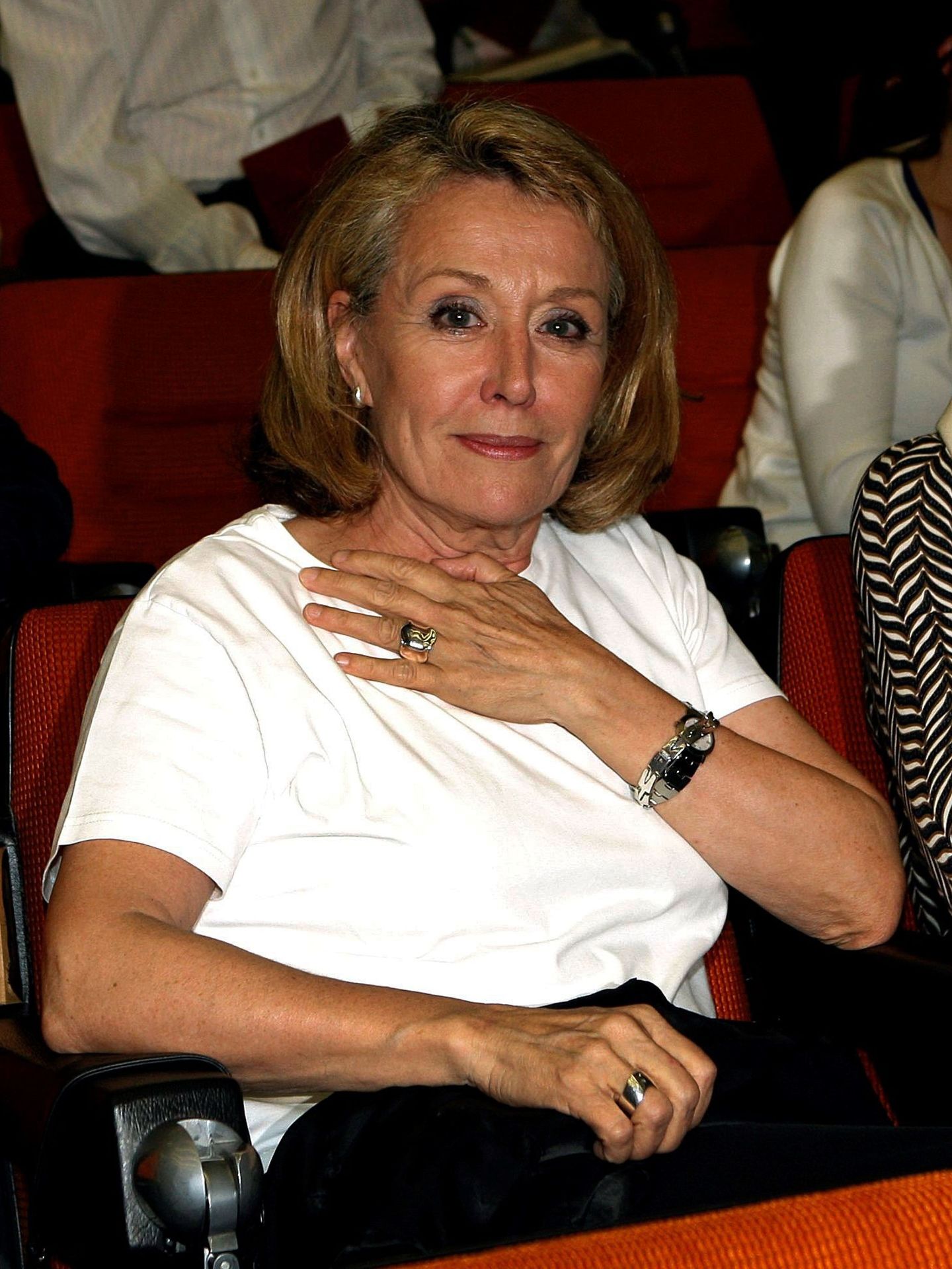 La periodista Rosa María Mateo, nueva administradora provisional única de RTVE, en mayo de 2008. (EFE)