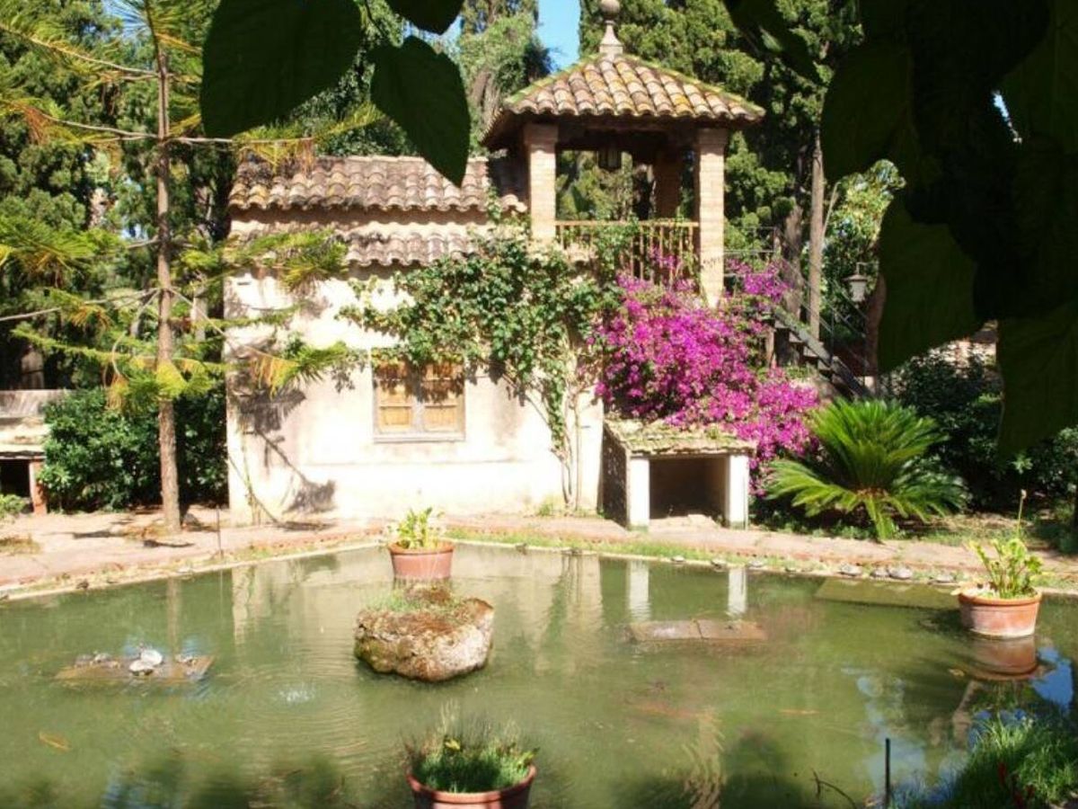 Foto: El estanque de estos preciosos jardines de Barcelona. (Jardines de Martí-Codolar)