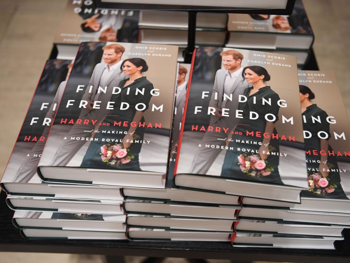 Foto: 'Finding Freedom', la biografía de Harry y Meghan. (EFE)
