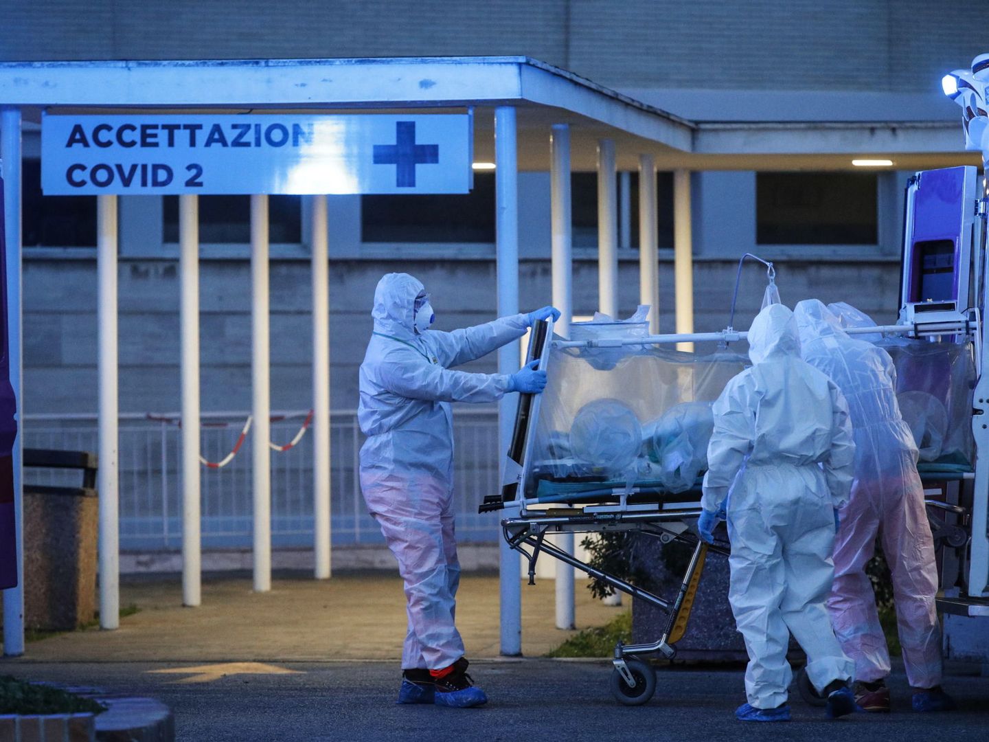 Un hospital en Roma. (EFE)