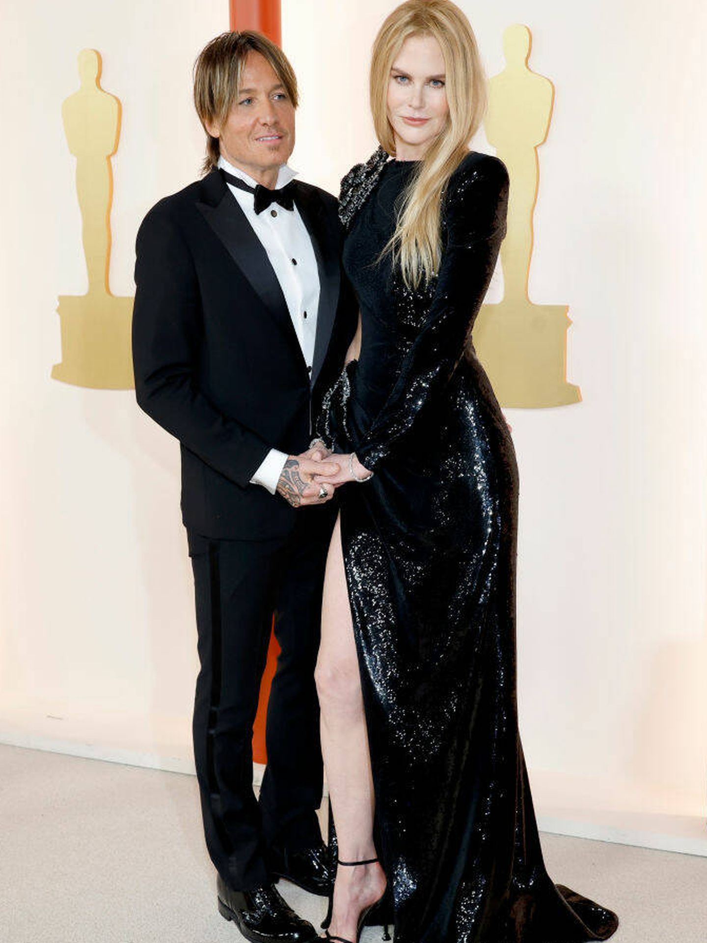Nicole y Keith, en los Oscar 2023. (Getty Images)