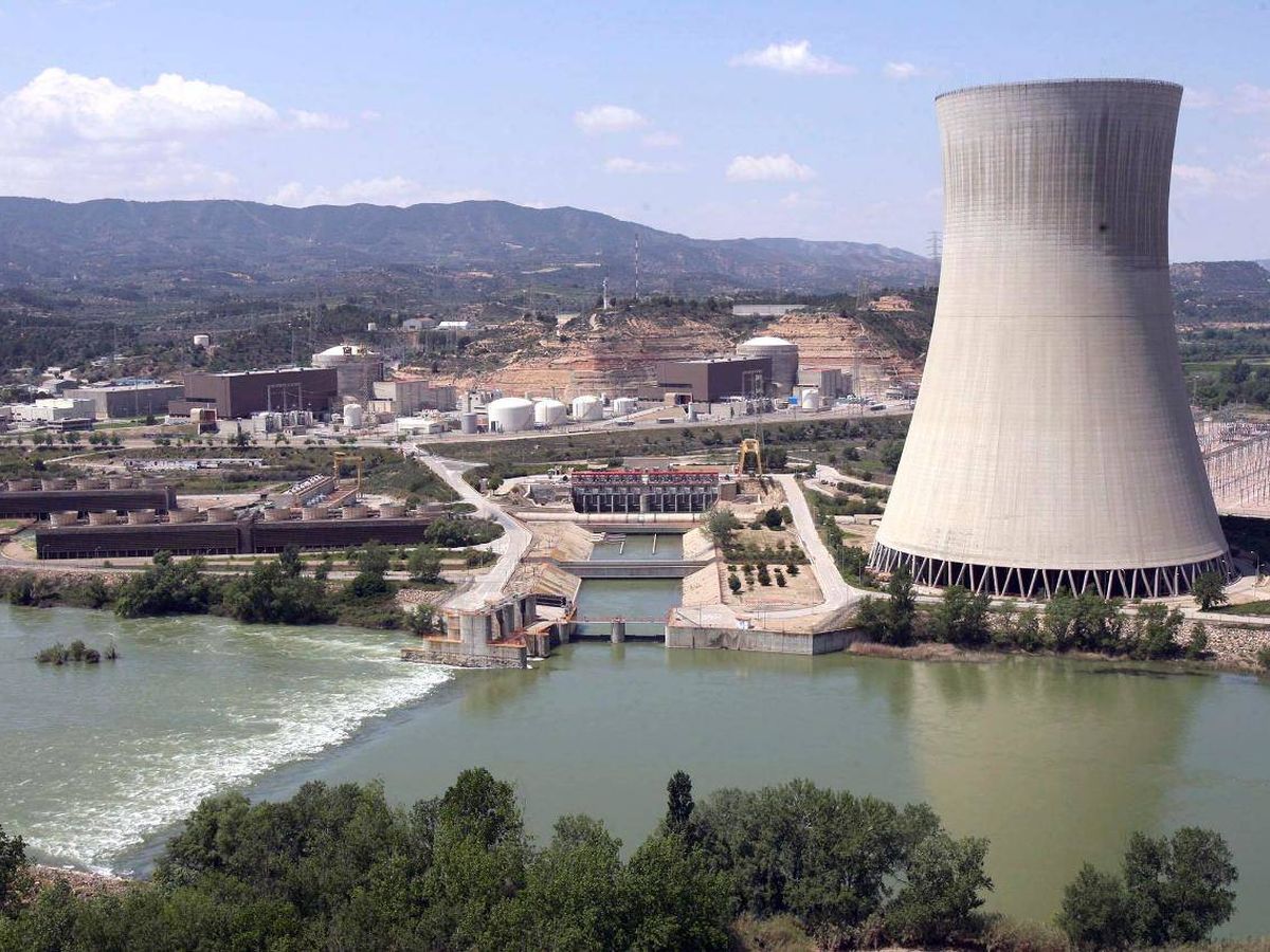 Foto: Central nuclear de Ascó I.