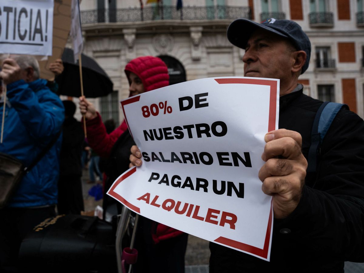 Foto: Protestas en Madrid. (Europa Press/Matias Chiofalo)