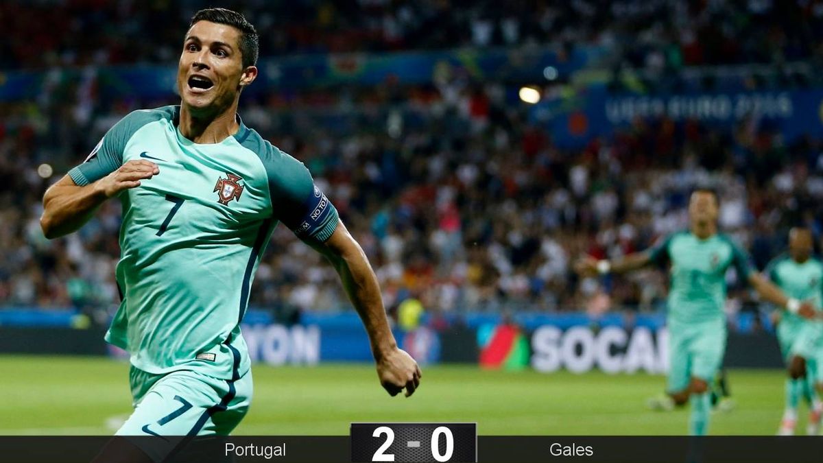 Nunca apueste contra Cristiano: el astro lleva a su Portugal a la final de la Eurocopa
