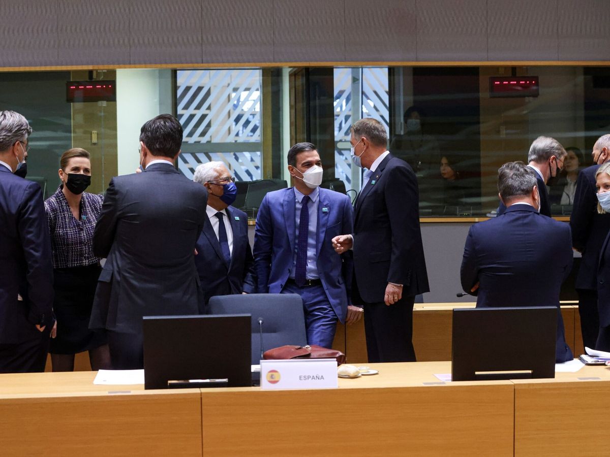 Foto: Encuentro de líderes de la UE en febrero. (EFE/Yves Herman)