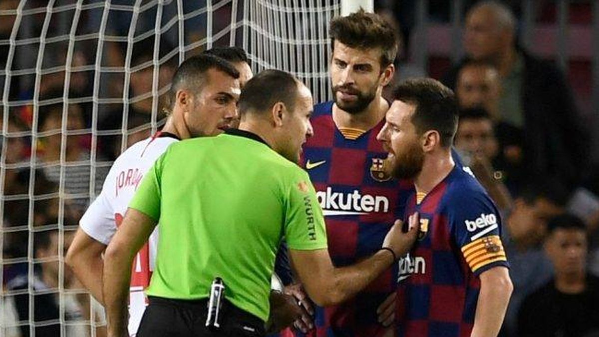 La razón por la que (como dijo Dembelé) Mateu Lahoz es un árbitro "muy malo" 