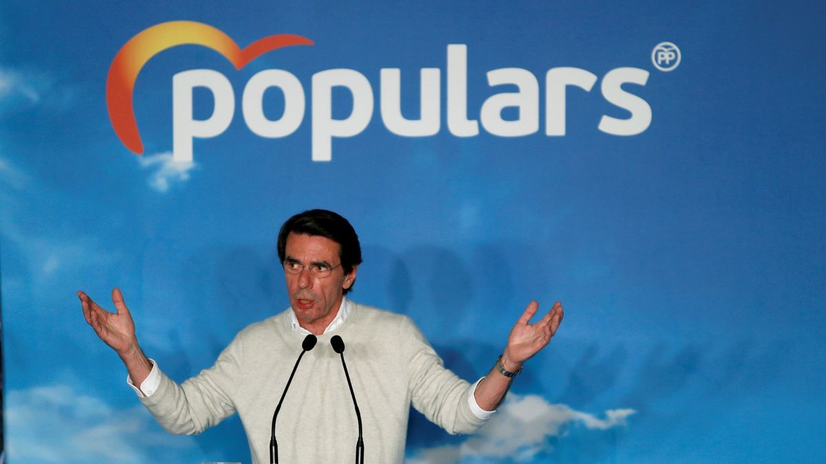 Aznar vuelve a dar un mitin en Barcelona tras 16 años y saca el hacha de guerra