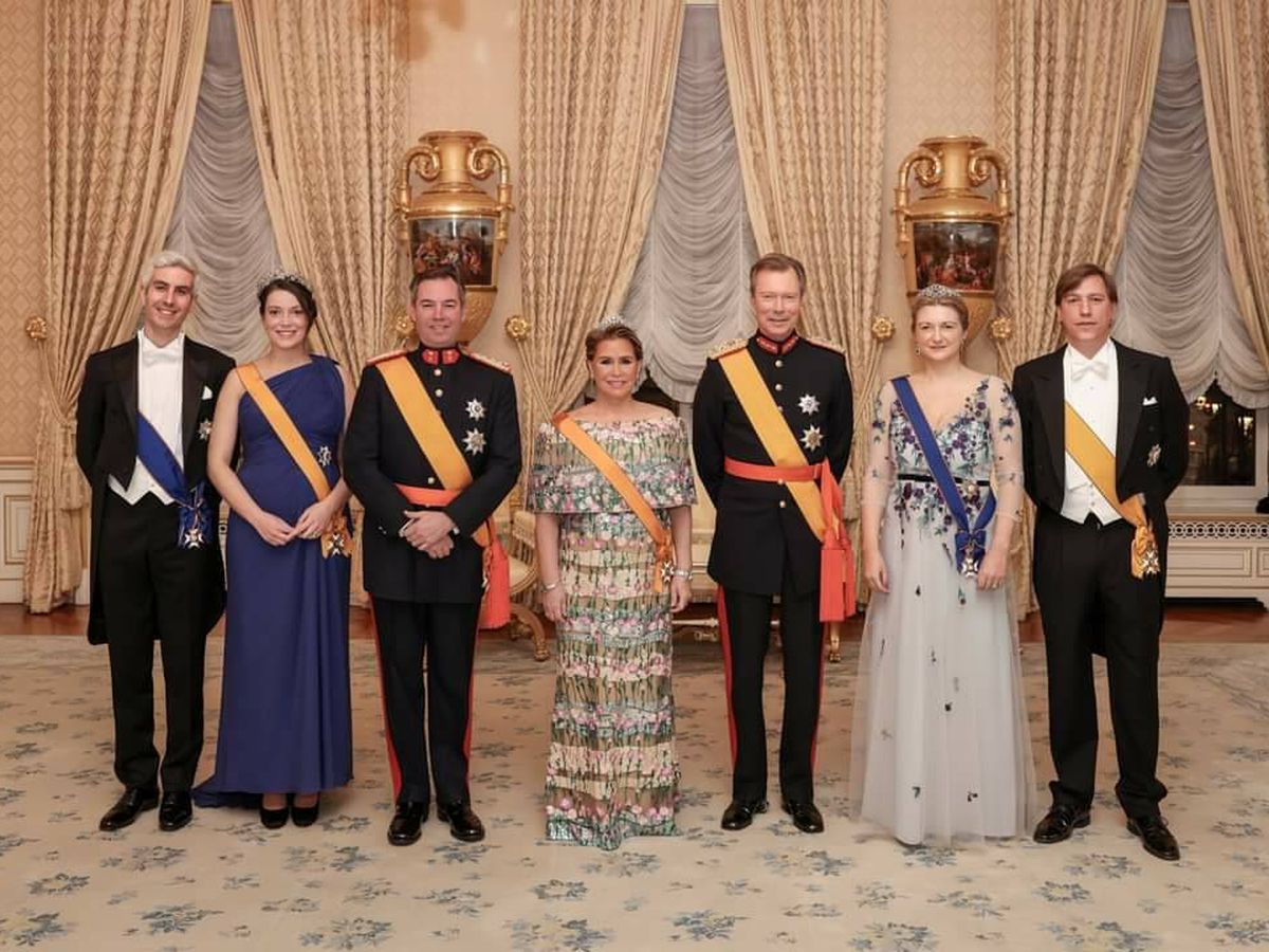 Foto: La familia gran ducal de Luxemburgo. (Court Gran Ducal)