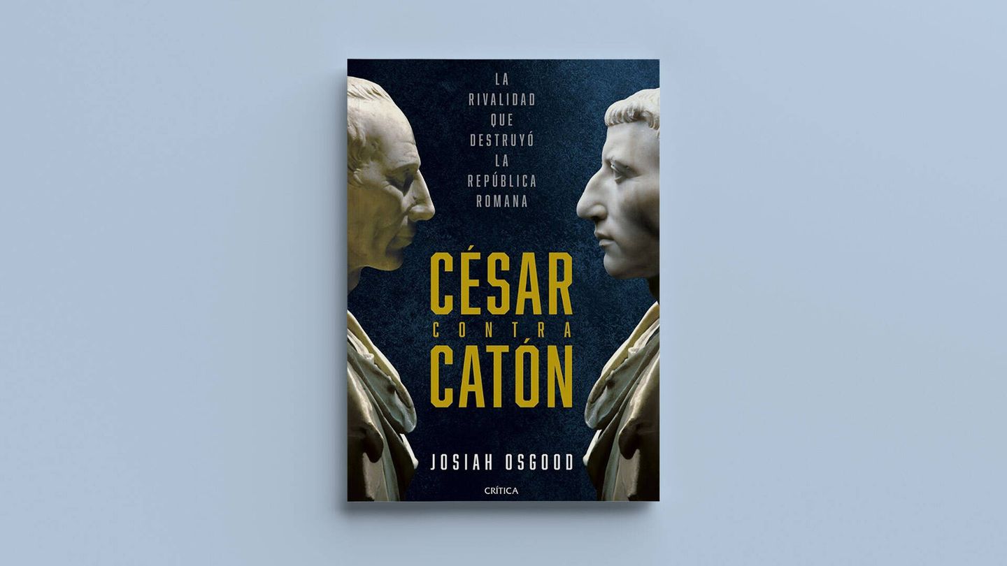 Portada de 'César contra Catón', de Josiah Osgood. (EC Diseño)