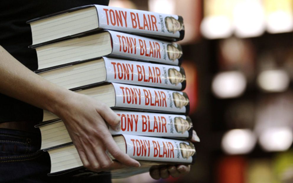 Foto: El libro de memorias de Tony Blair alcanza un nivel de ventas "sin precedentes"