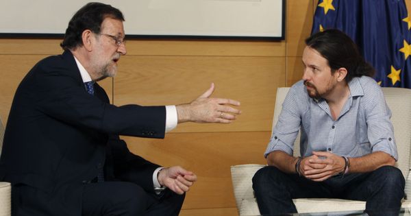Foto: Mariano Rajoy y Pablo Iglesias, juntos en una foto de archivo. (EFE)