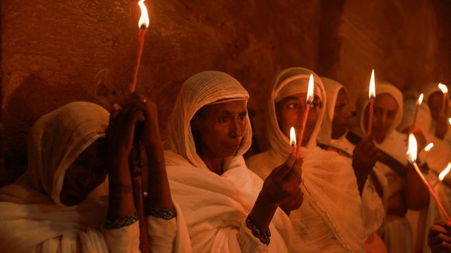 Foto de Pascua Ortodoxa en Etiopía