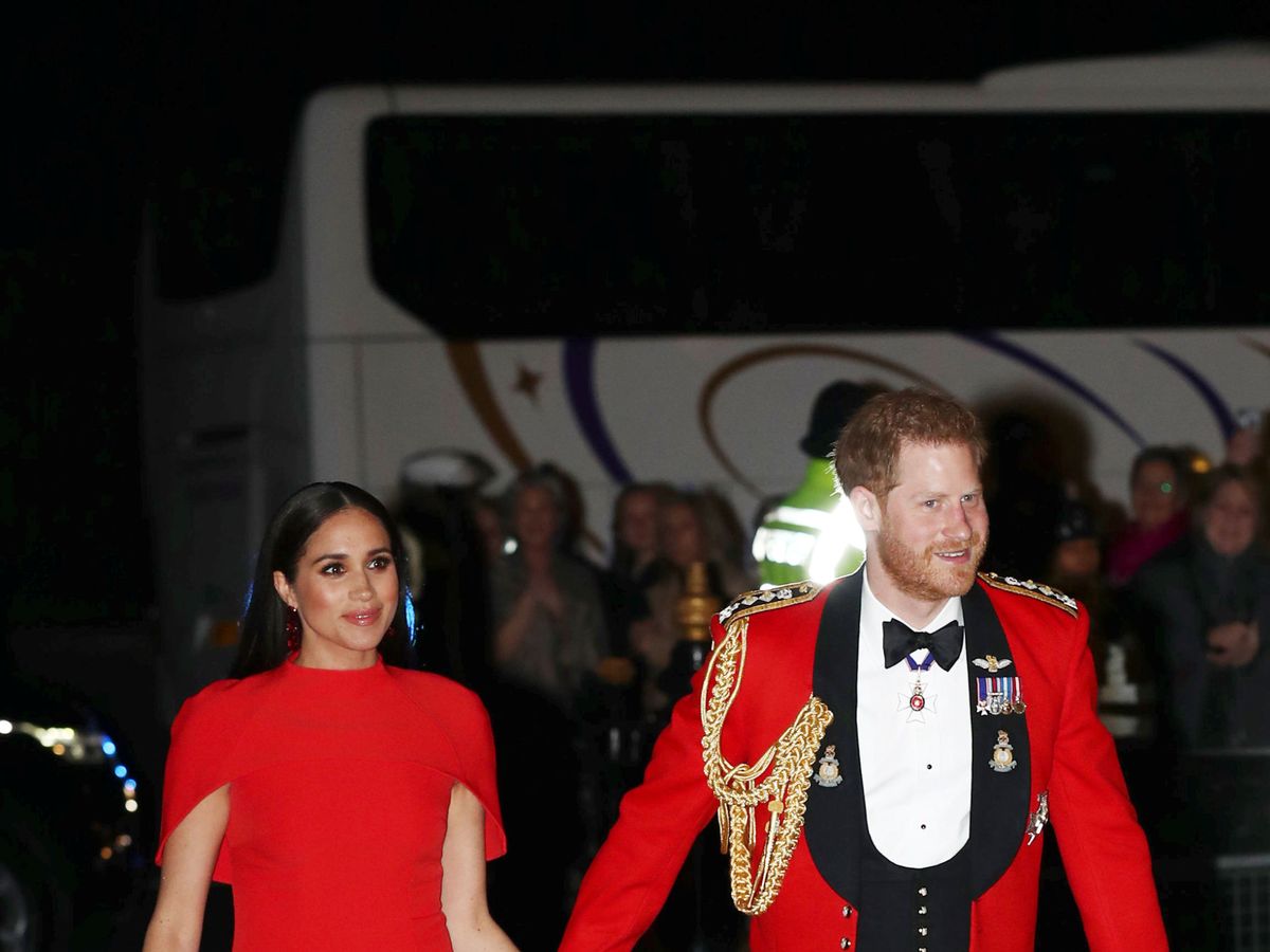 Foto: Los duques de Sussex llegando a Royal Albert Hall de Londres. (Reuters)