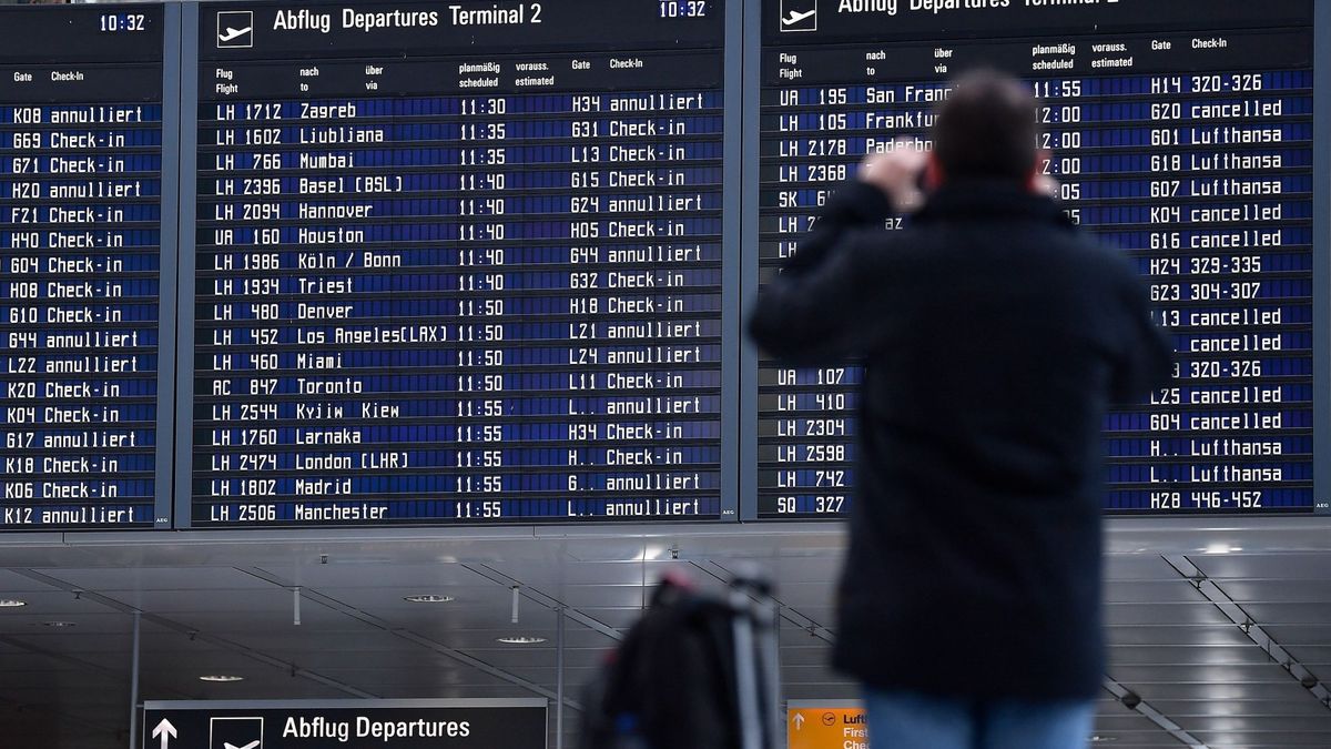 Huelga de Lufthansa: estos son los vuelos afectados con origen o destino España