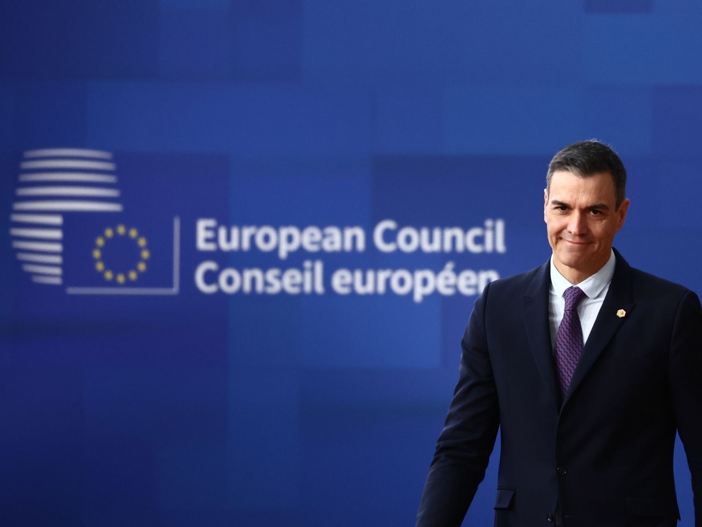 Pedro Sánchez durante un Consejo Europeo. (Reuters)
