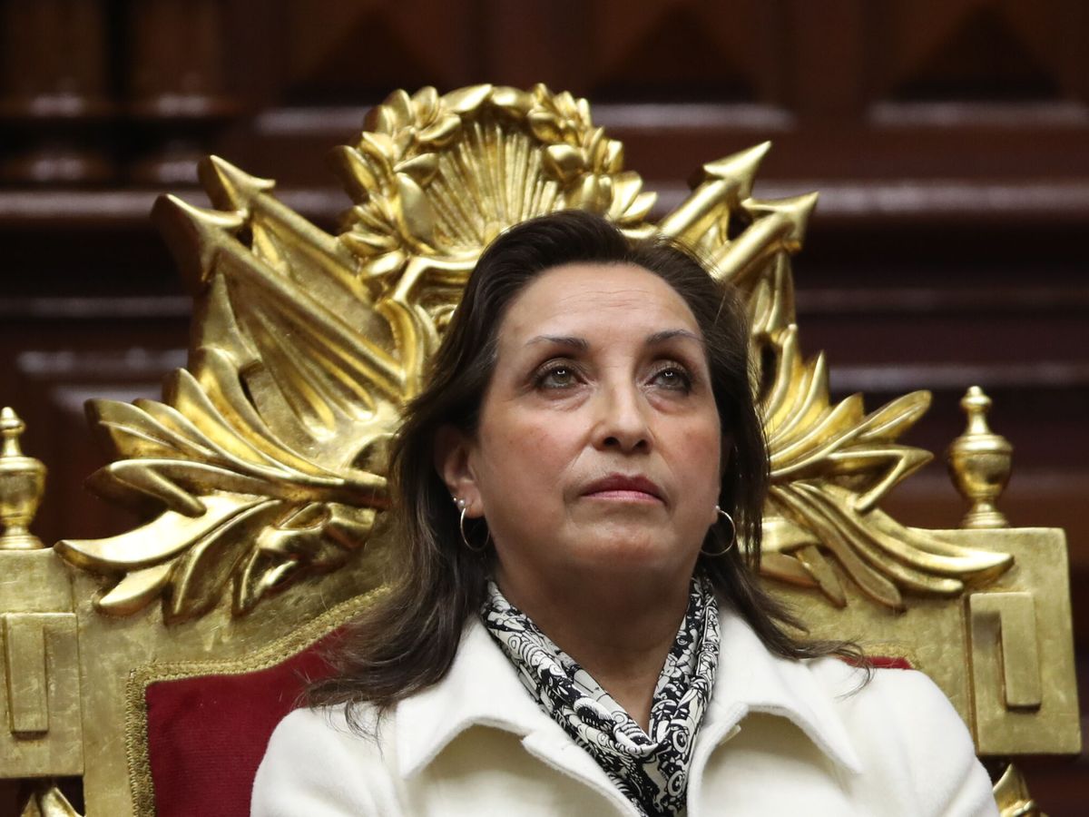 Foto: La vicepresidenta peruana, Dina Boluarte, en una foto de archivo. (EFE/Paolo Aguilar)