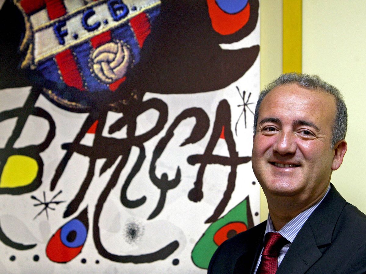 Foto: El exvidepresidente del Barça, Alfons Godall. (EFE/Alberto Estévez)