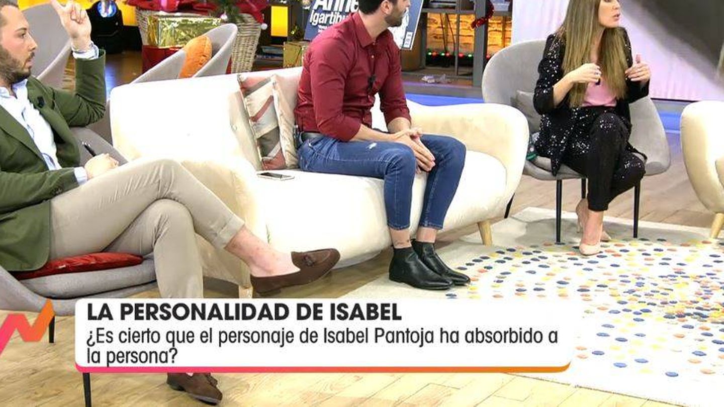José Antonio Avilés, Suso e Isabel Rábago, en 'Viva la vida'. (Mediaset)