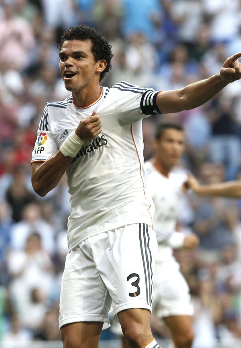 Foto: Pepe celebra su gol contra el Getafe la pasada jornada.