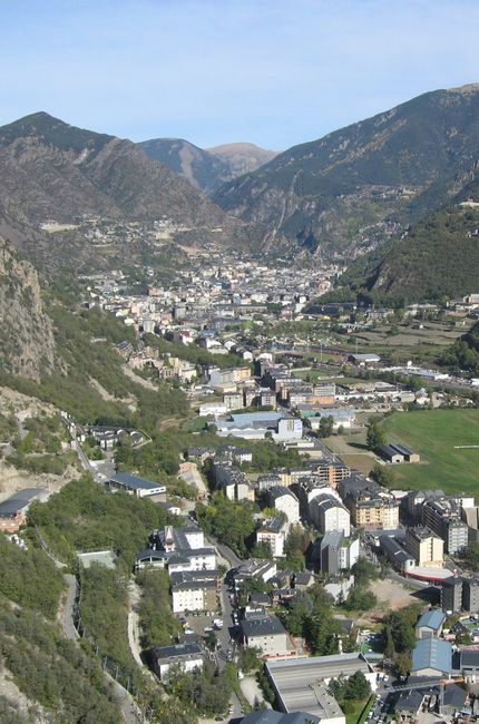 Vista general de Andorra