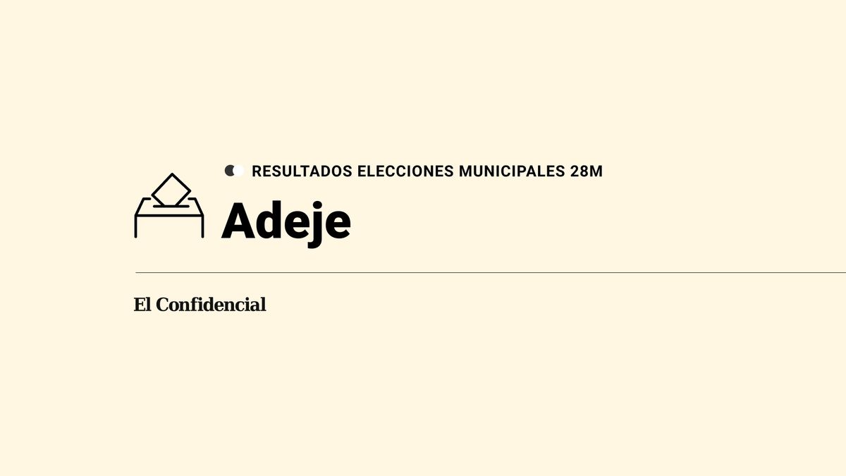 Resultados y escrutinio en Adeje de las elecciones del 28 de mayo del 2023: última hora en directo