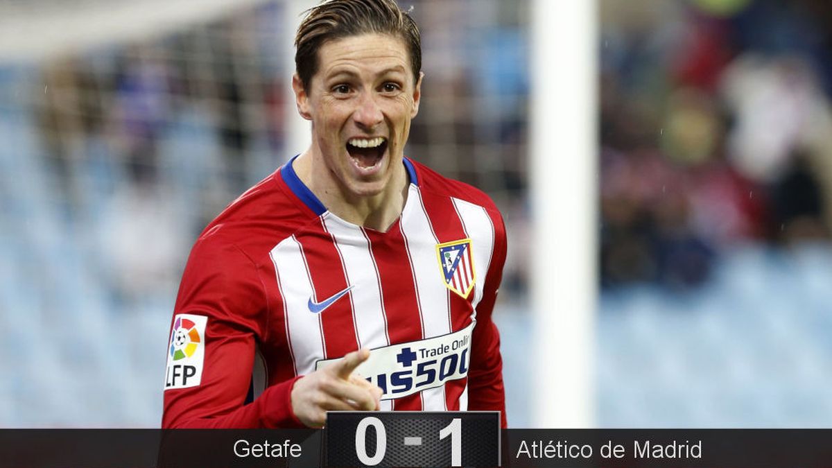 Fernando Torres se vuelve a enamorar del gol en el día más gris del Atlético