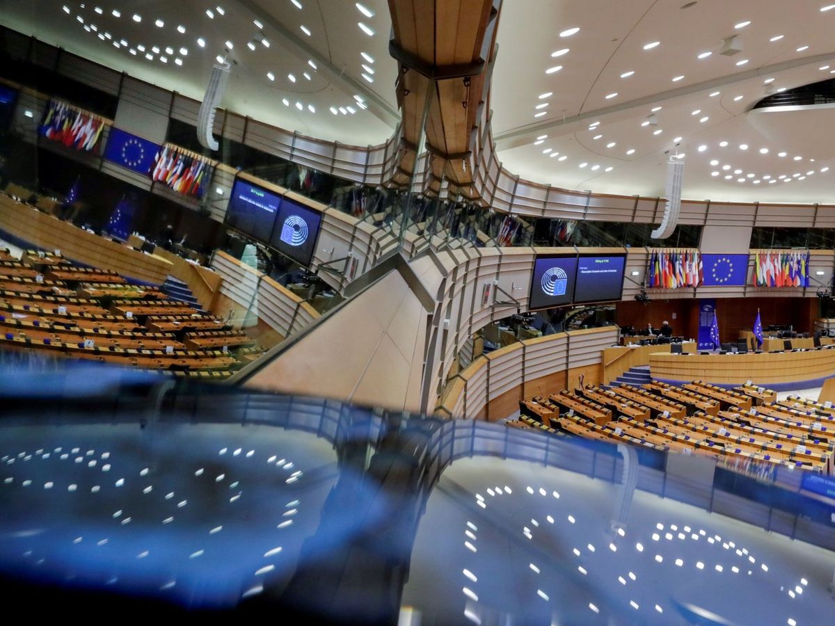 Foto: El hemiciclo del Parlamento Europeo. (EFE/Olivier Hoslet)