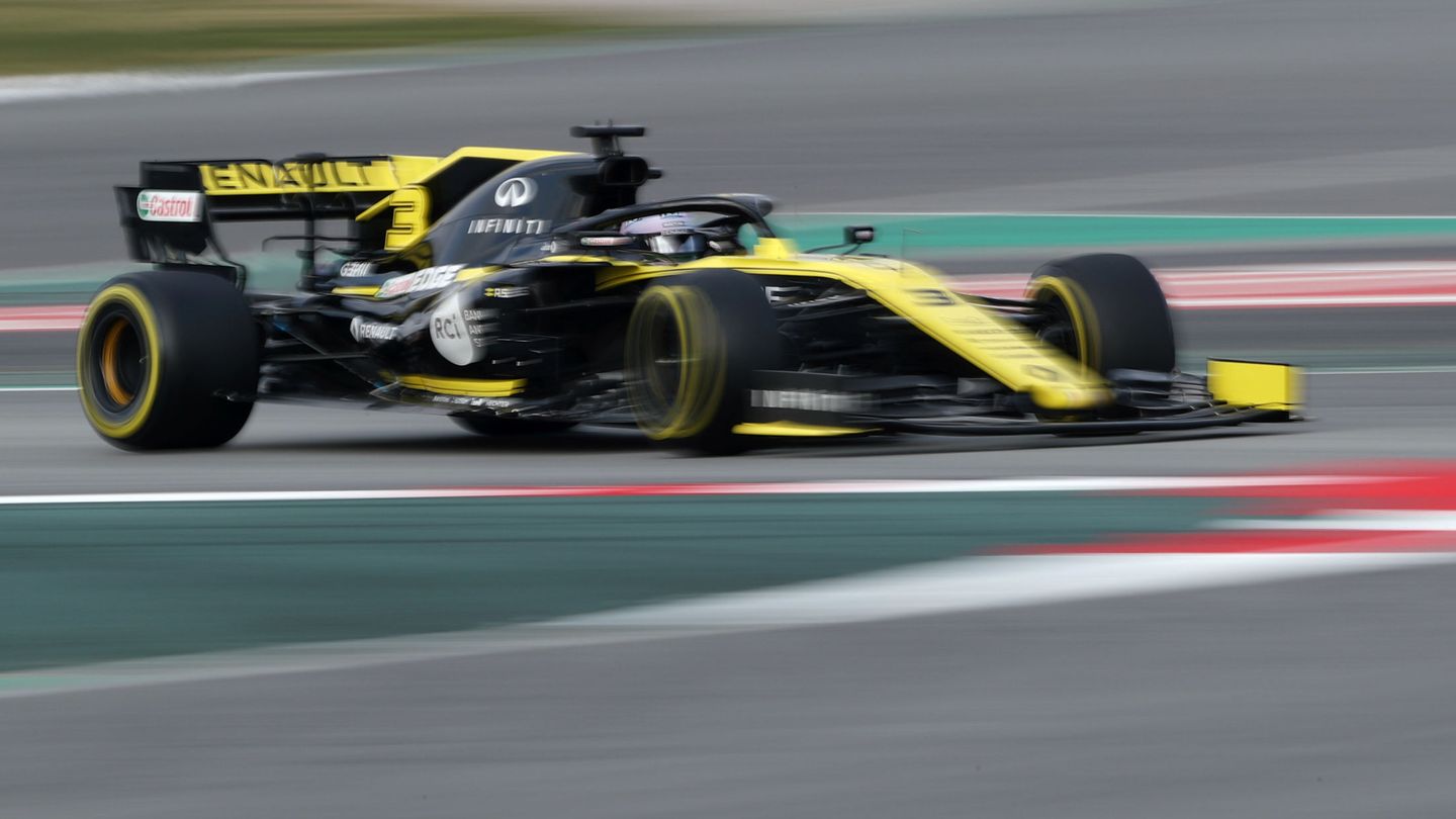 Ricciardo en acción con el RS19. (Reuters)