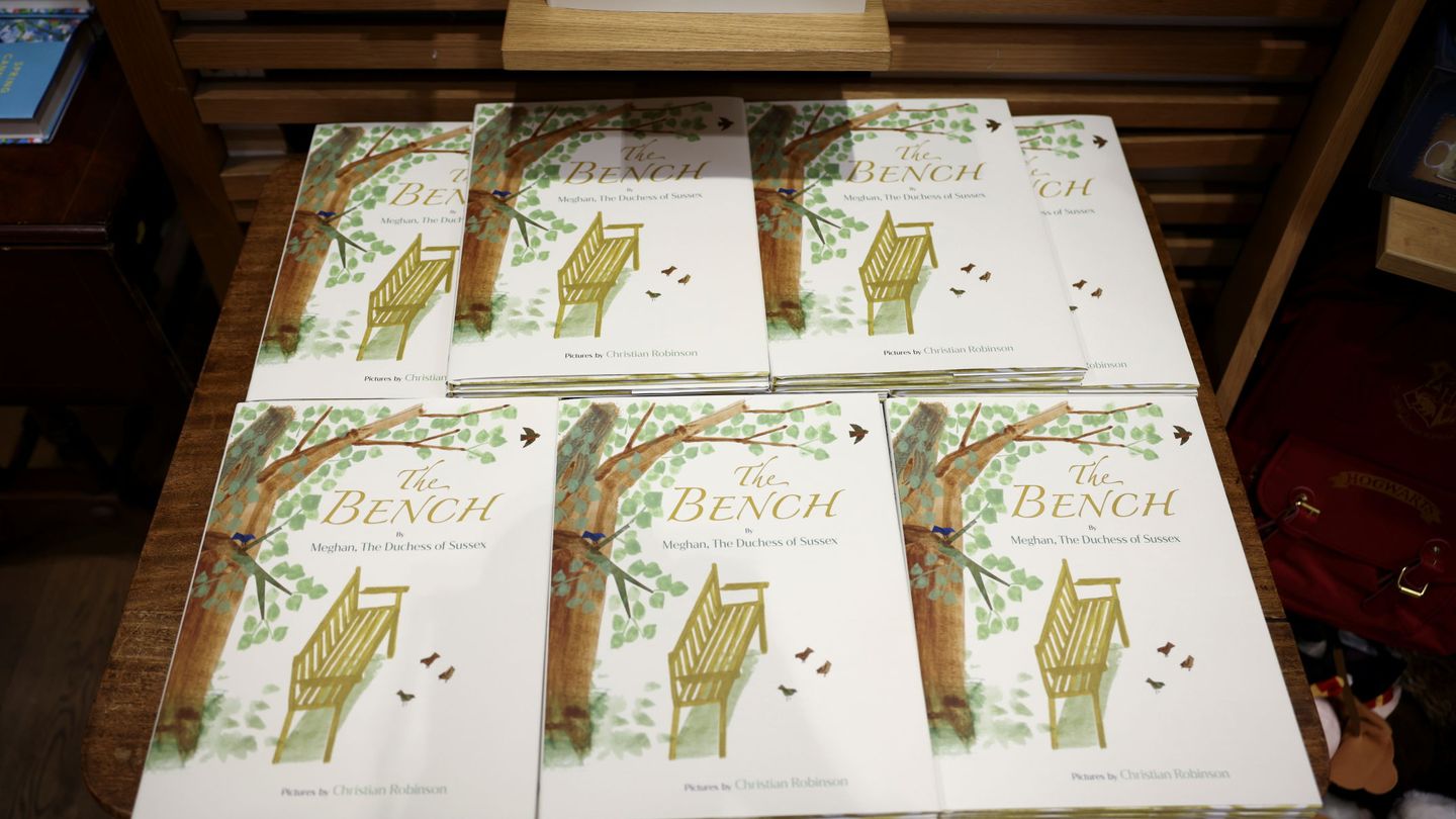 El libro infantil 'The Bench', de Meghan Markle. (Reuters)