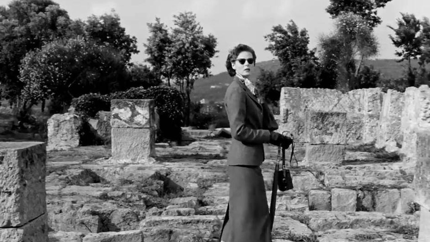 Ingrid Bergman, en una escena de su 'viaggio in Italia' de 'Te querré siempre'.