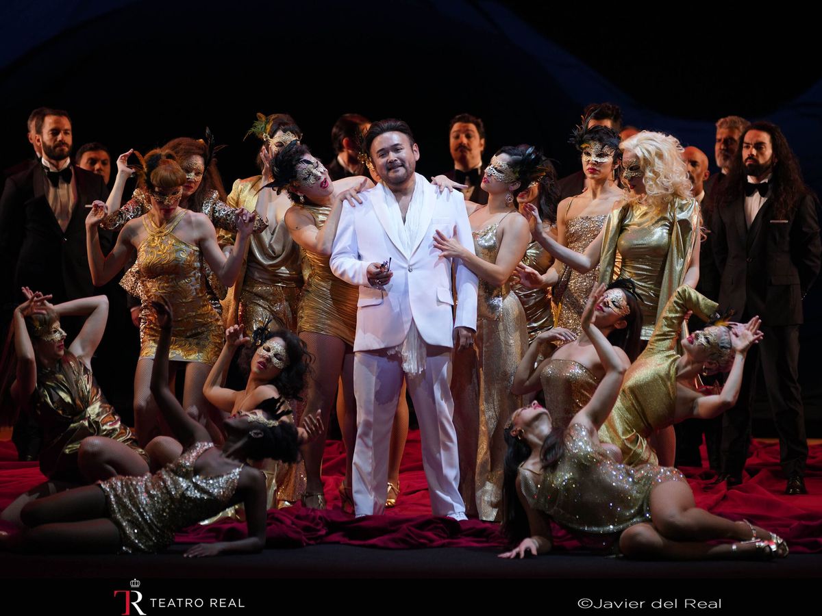 Foto: 'Rigoletto' en el Teatro Real. (EFE/Teatro Real)