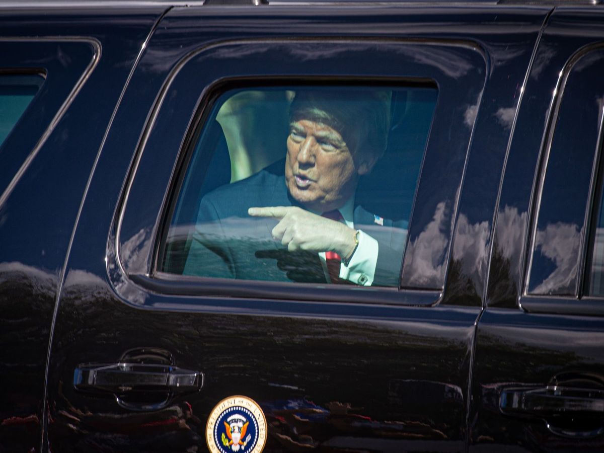Foto: El ex presidente estadounidense, Donald Trump, a su llegada a Mar-a-Lago el pasado 20 de enero. (Foto: EFE)
