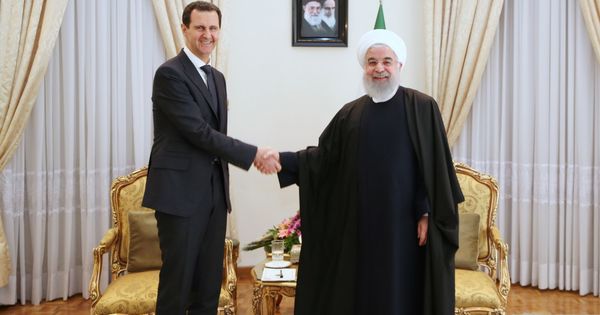 Foto: El presidente sirio visita Irán. 