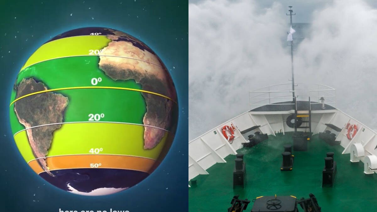 Esta es la ruta en barco más peligrosa del planeta: "Por debajo de los 50 grados no hay Dios"