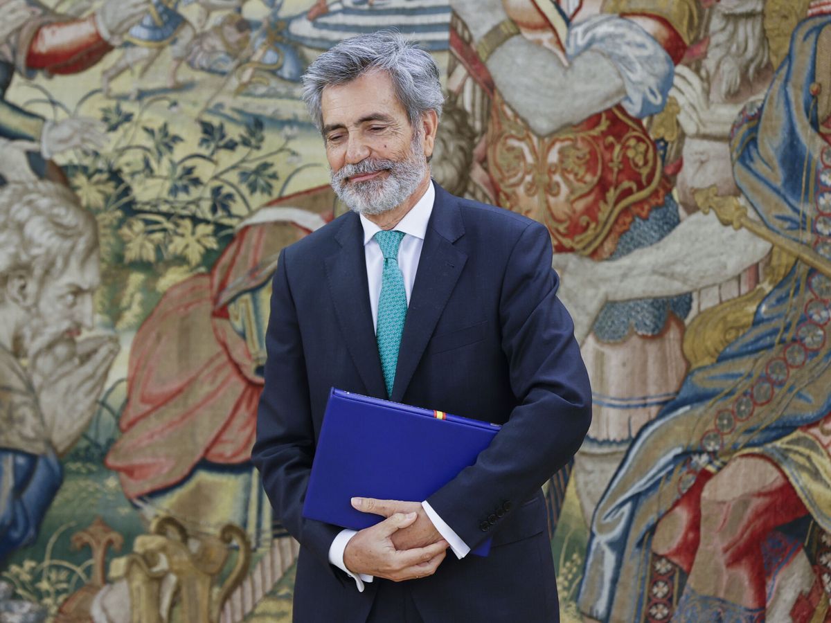 Foto: El presidente del Tribunal Supremo y del CGPJ, Carlos Lesmes. (EFE/Ballesteros)