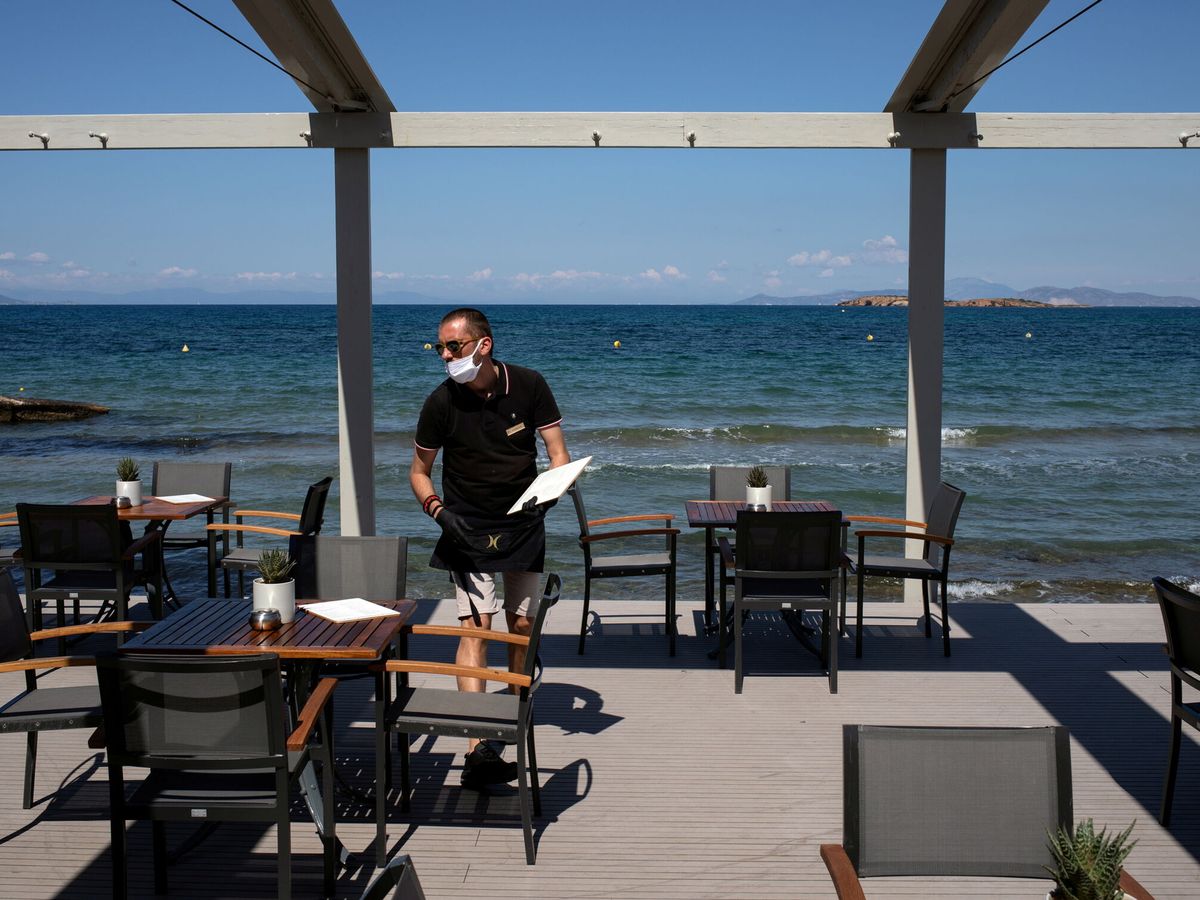 Foto: Bar en Atenas, Grecia. (Reuters)