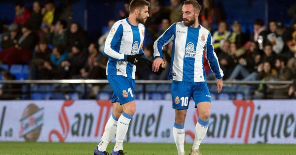 Foto: Jugadores del Espanyol celebran un gol. (EFE)