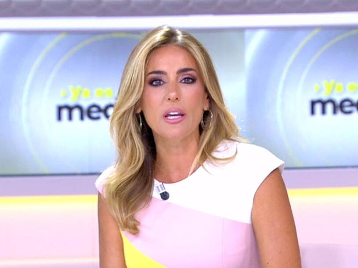 Foto: Verónica Dulanto, presentadora de 'Ya es mediodía'. (Mediaset España)