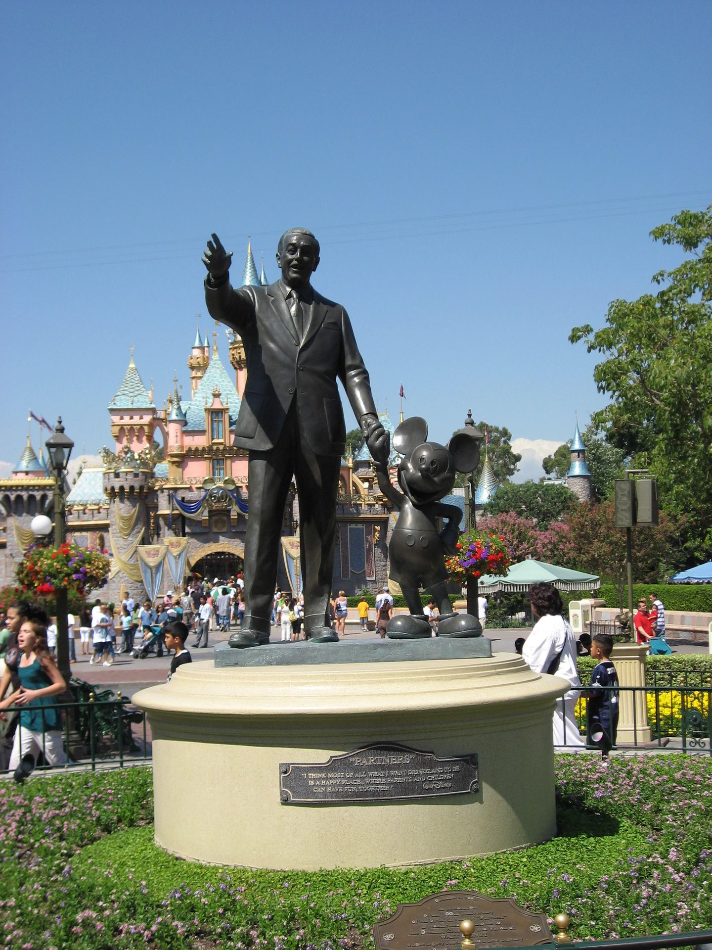 La célebre estatua creada por Gibson