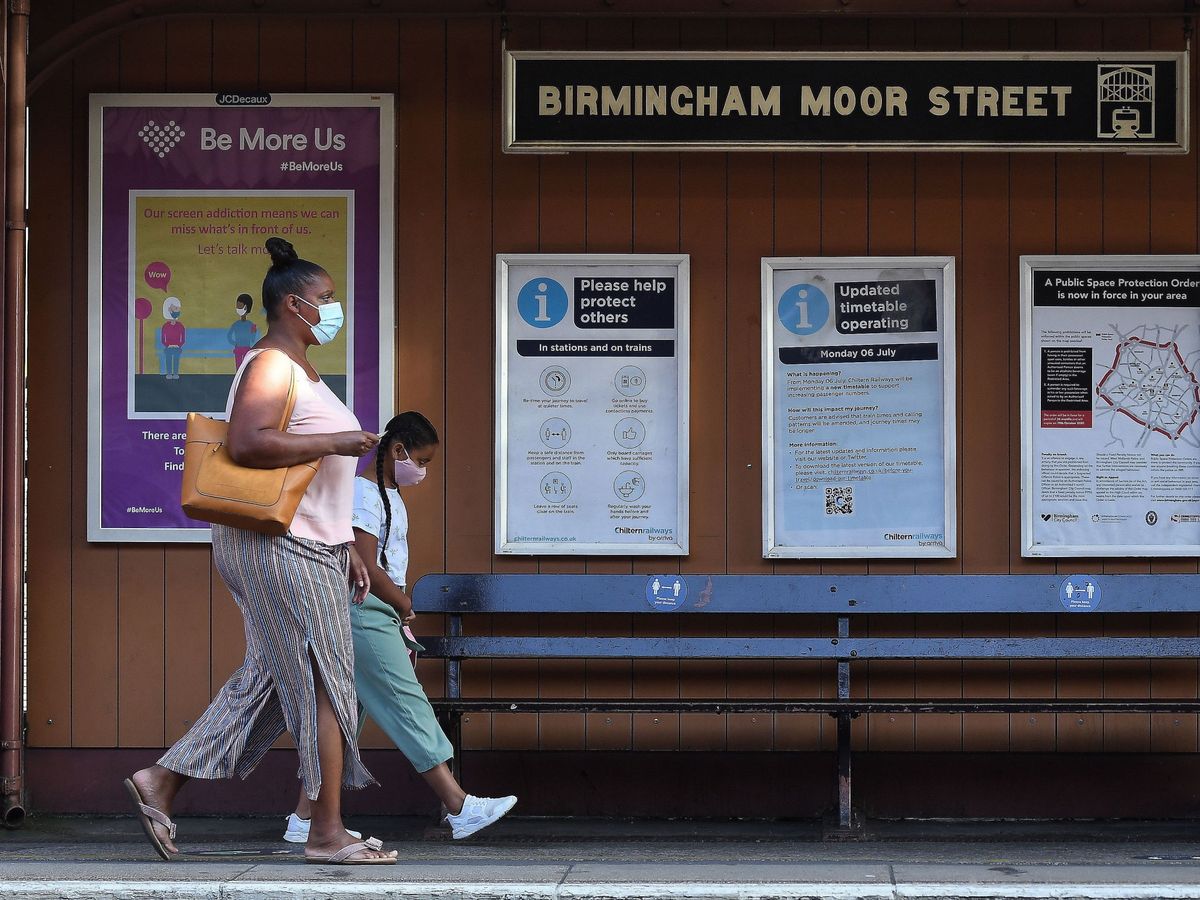 Foto: Estación de tren de Birmingham (EFE/EPA/Andy Rain)