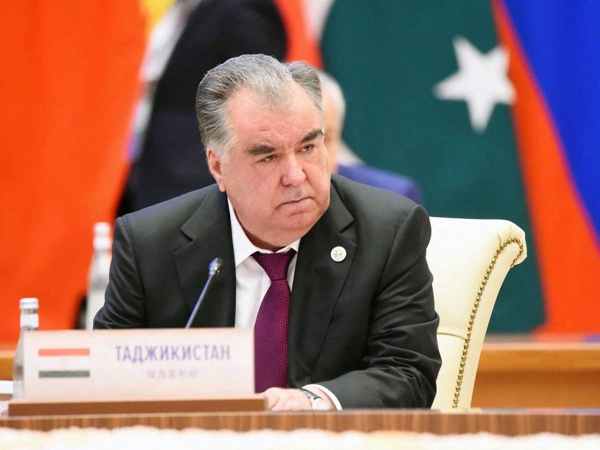 Foto: El presidente de Tayikistán, Emomali Rakhmon. (Reuters)