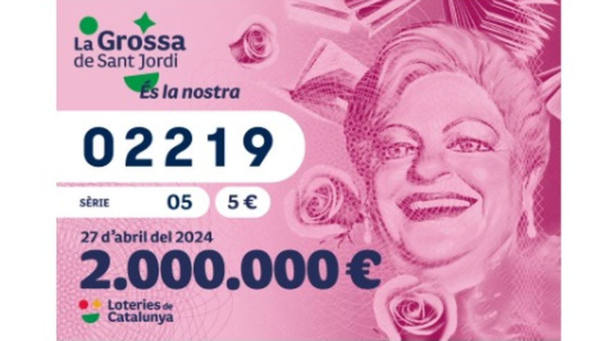 Sorteo de la Grossa de Sant Jordi 2024, en directo | Números y décimos premiados, comprobar Lotería Catalunya