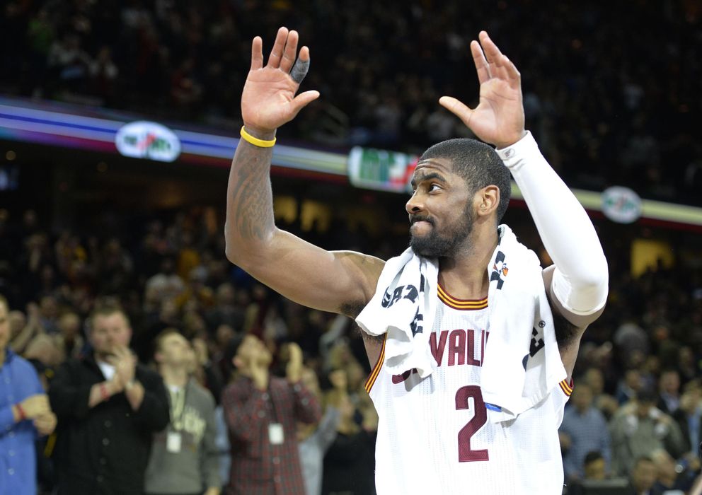 Foto: Irving le dio a Cleveland Cavaliers su octava victoria consecutiva (Reuters)