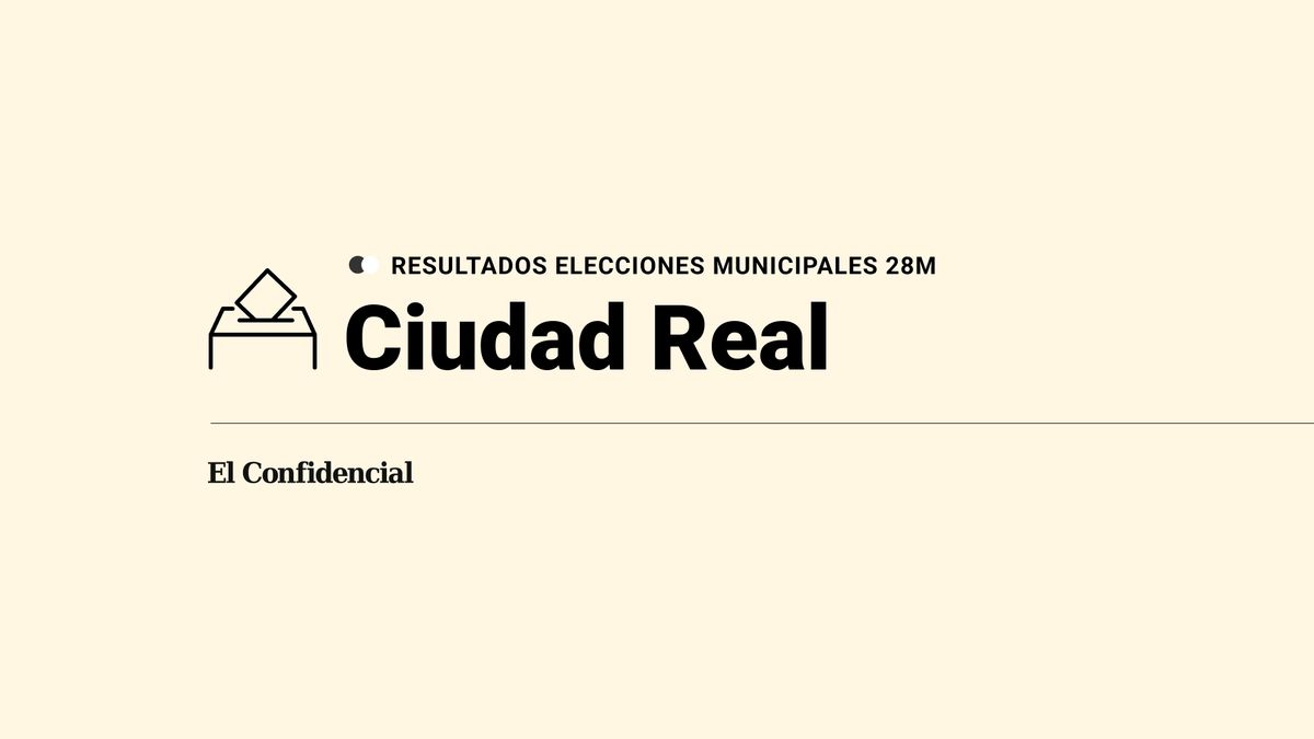 Ganador en directo y resultados en Ciudad Real en las elecciones municipales del 28M de 2023