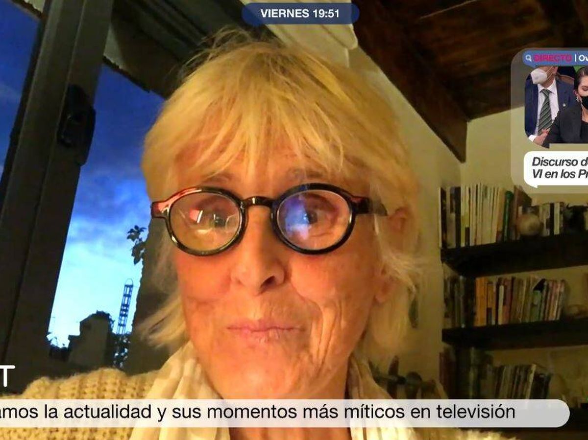 Foto: Mercedes Milá, en 'Más vale tarde'. (Atresmedia Televisión)