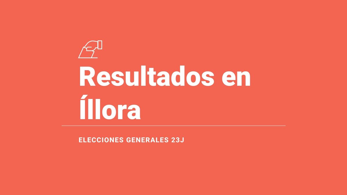 Resultados, votos y escaños en directo en Íllora de las elecciones del 23 de julio: escrutinio y ganador