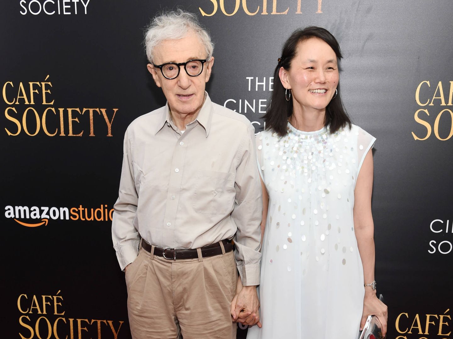 Woody Allen y Soon-Yi Previn. (Getty)