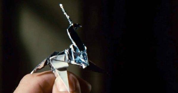 Foto: ¿Humanos o replicantes? El unicornio de origami de 'Blade Runner'